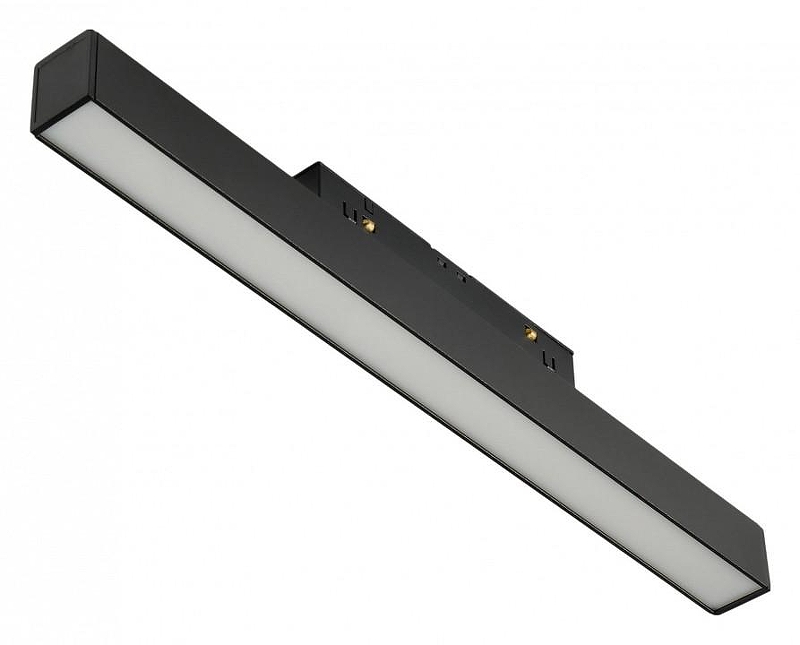 Накладной светильник MyFar Technical MT0210-10W3K-B цвет плафона/подвески Черный, цвет арматуры Черный