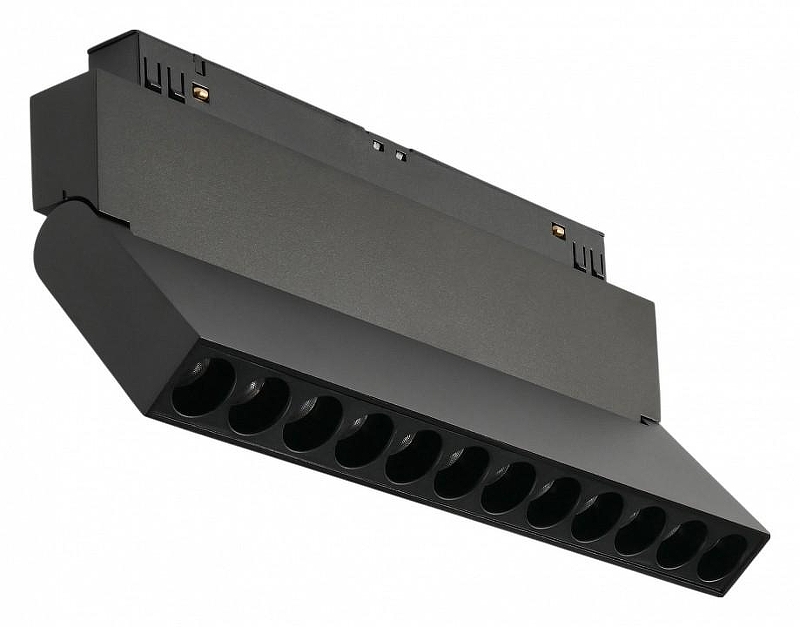 Накладной светильник MyFar Technical MT0213-12W3K-B цвет плафона/подвески Черный, цвет арматуры Черный