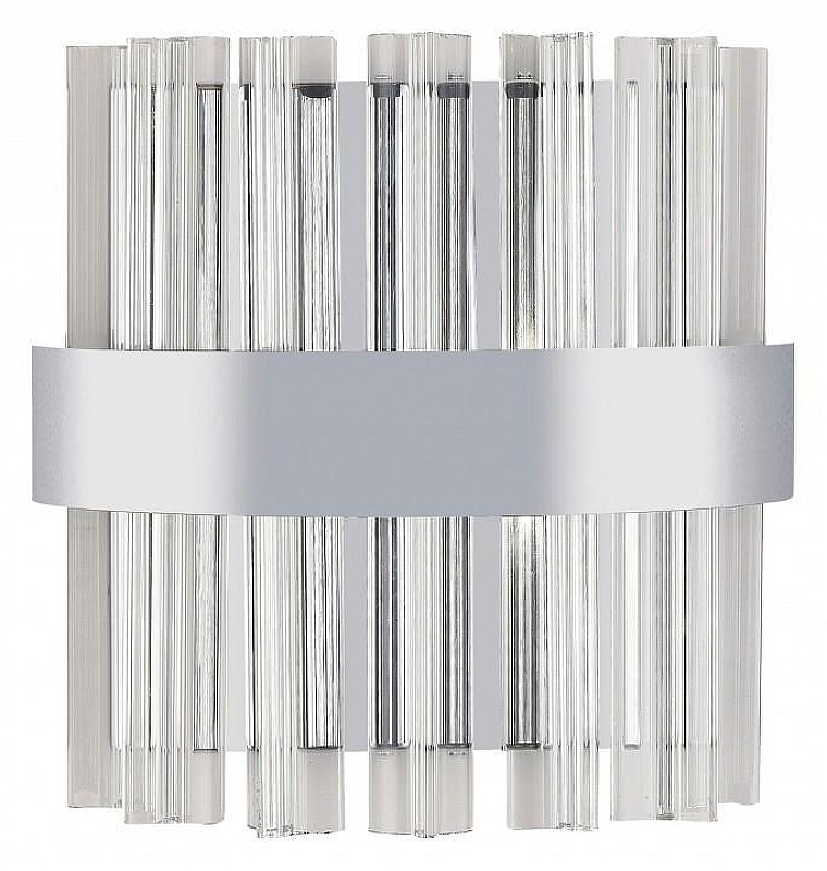 Накладной светильник Natali Kovaltseva ROYALTON LED LAMPS 81126/1W цвет плафона/подвески Прозрачный, цвет арматуры Хром