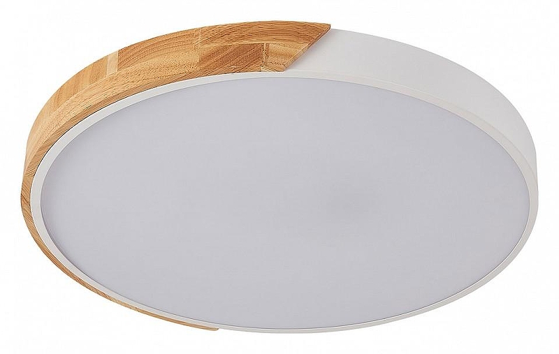 Накладной светильник Natali Kovaltseva Scandinavian LED LAMPS 81182 цвет плафона/подвески Белый, цвет арматуры Белый, Коричневый