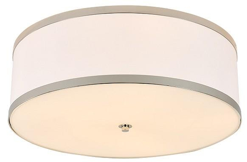 Накладной светильник Newport 3550 3555/PL nickel цвет плафона/подвески Бежевый, цвет арматуры Никель