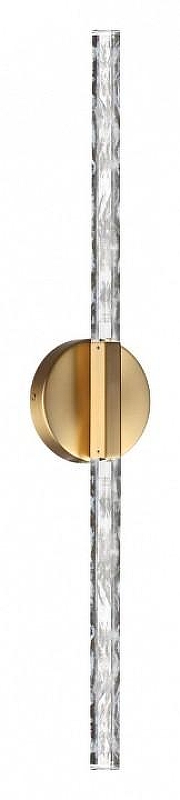Накладной светильник Odeon Light Aletta 6679/6WL цвет плафона/подвески Прозрачный, цвет арматуры Бронза
