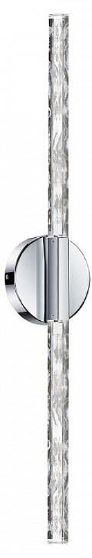 Накладной светильник Odeon Light Aletta 6694/6WL цвет плафона/подвески Прозрачный, цвет арматуры Хром