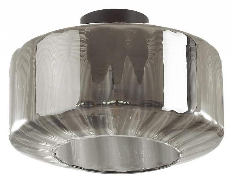 Накладной светильник Odeon Light B1nga 4746/1C цвет плафона/подвески Светло-серый, цвет арматуры Черный