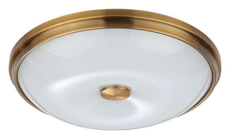 Накладной светильник Odeon Light Pelow 4956/4 цвет плафона/подвески Белый, цвет арматуры Бронза