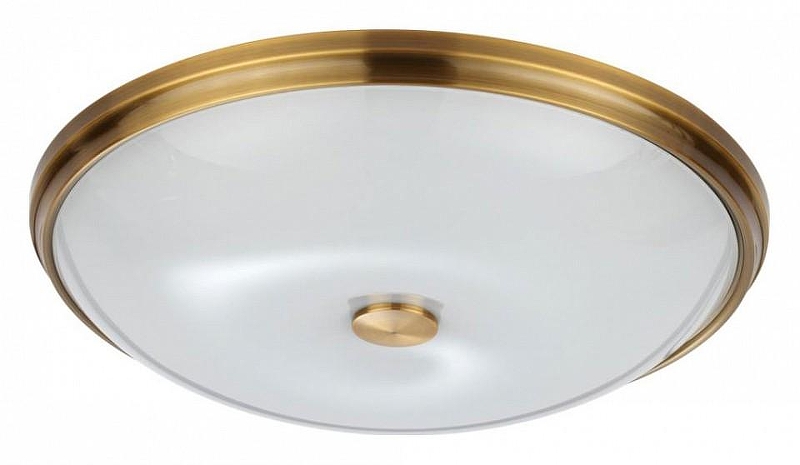 Накладной светильник Odeon Light Pelow 4956/5 цвет плафона/подвески Белый, цвет арматуры Бронза
