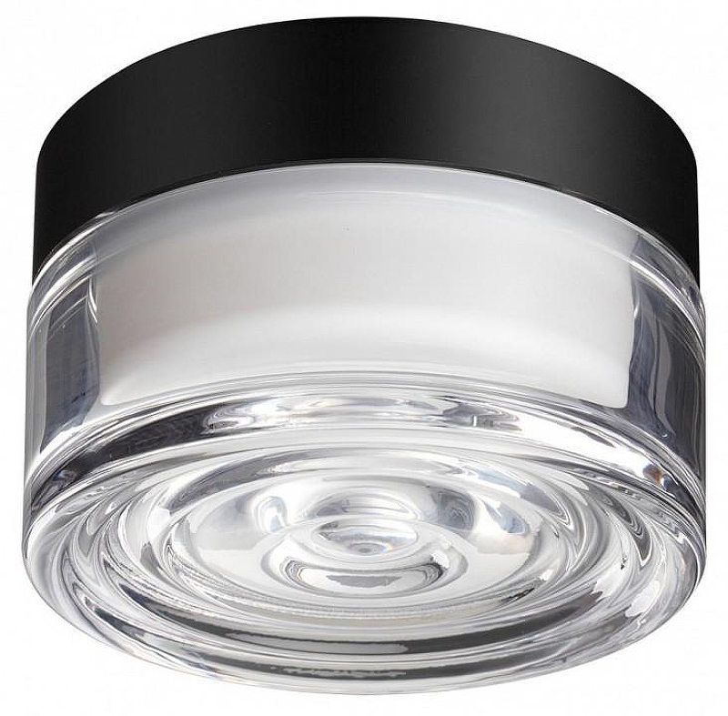 Накладной светильник Odeon Light RONDA 7156/6CL цвет плафона/подвески Прозрачный, цвет арматуры Черный
