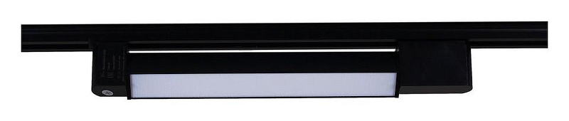 Накладной светильник Reluce Technical 06186-9.3-001QY LED20W BK цвет плафона/подвески Белый, Черный, цвет арматуры Черный