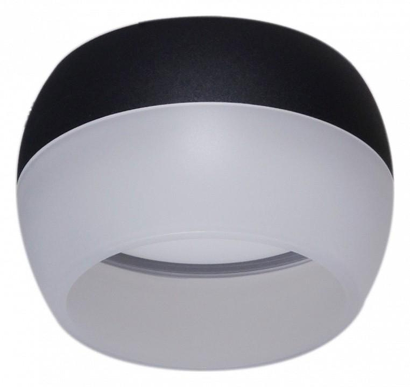 Накладной светильник Reluce Technical 53008 53008-9.5-001CT GX53 BK цвет плафона/подвески Белый, Черный, цвет арматуры Белый, Черный