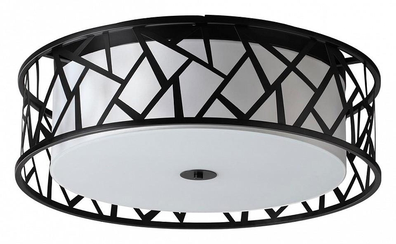 Накладной светильник Sonex Fabiana 7700/60L цвет плафона/подвески Белый, Черный, цвет арматуры Черный