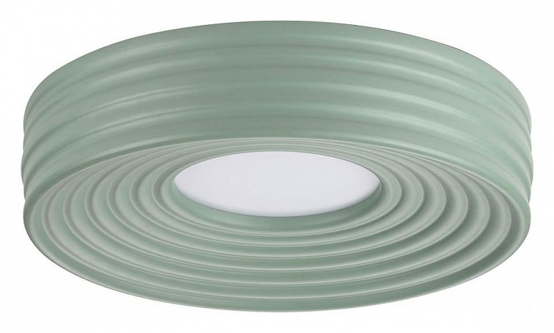 Накладной светильник Sonex Macaron 7703/40L цвет плафона/подвески Зеленый, цвет арматуры Зеленый