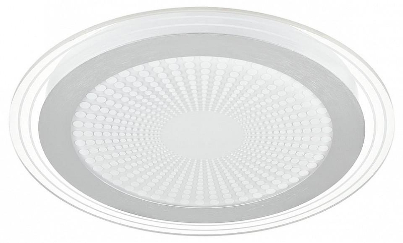 Накладной светильник Sonex Promise 7739/80L цвет плафона/подвески Белый, Серебро, цвет арматуры Белый