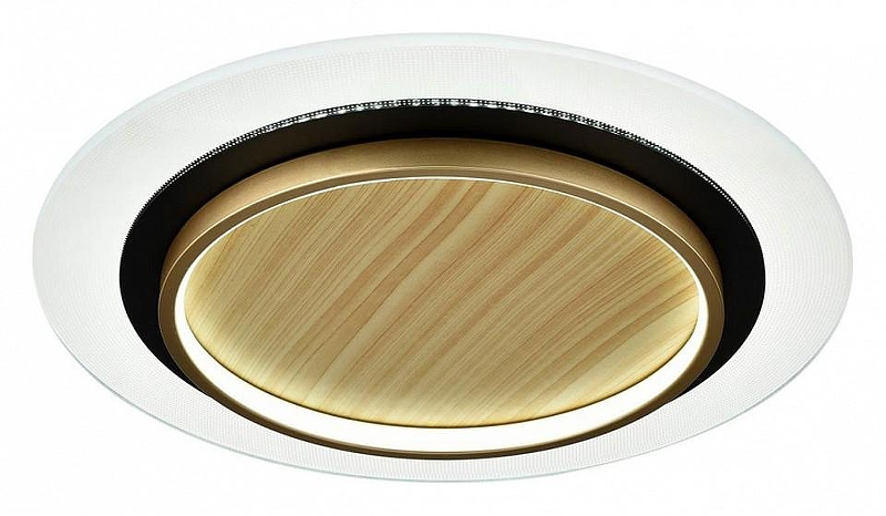 Накладной светильник Sonex Sunny 7731/80L цвет плафона/подвески Коричневый, Черный, цвет арматуры Белый