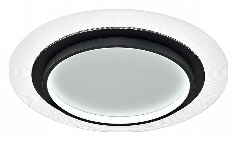 Накладной светильник Sonex Sunny 7732/80L цвет плафона/подвески Белый, Черный, цвет арматуры Белый