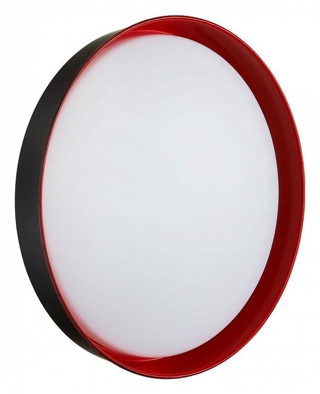 Накладной светильник Sonex Tuna Red 7710/EL цвет плафона/подвески Белый, цвет арматуры Красный, Черный