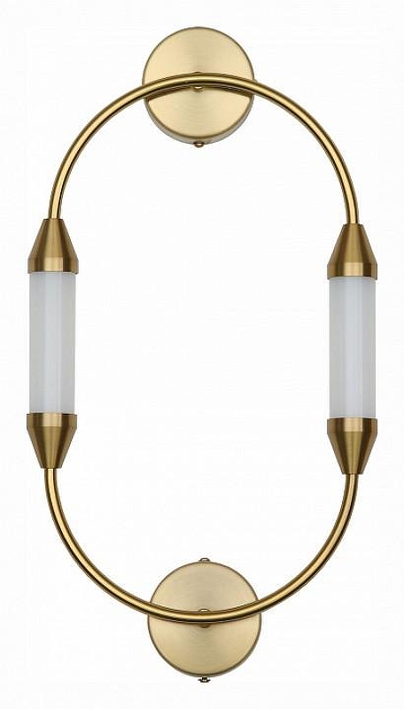 Накладной светильник ST-Luce Olb1a SL6004.301.02 цвет плафона/подвески Белый, цвет арматуры Латунь