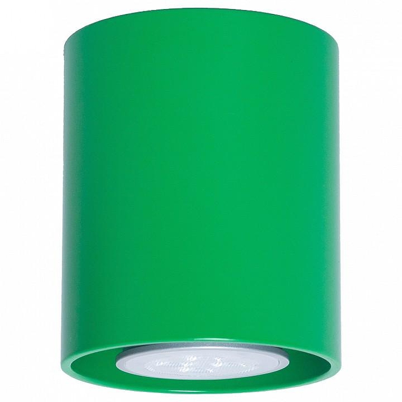 Накладной светильник TopDecor Tubo 8 Tubo8 P1 31 цвет Зеленый