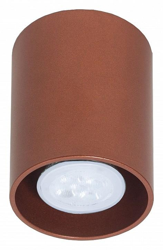 Накладной светильник TopDecor Tubo8 Tubo8 P1 20 цвет плафона/подвески Медь, цвет арматуры Медь