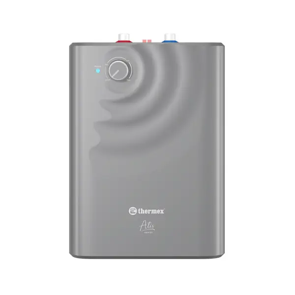 Накопительный водонагреватель электрический 15 л Thermex Atis 15 U 2.5 кВт нержавеющая сталь мокрый ТЭН