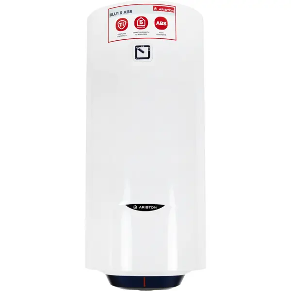 Накопительный водонагреватель электрический 50 л Ariston BLU1 R ABS Slim 3700618 2 кВт эмалированная сталь мокрый ТЭН