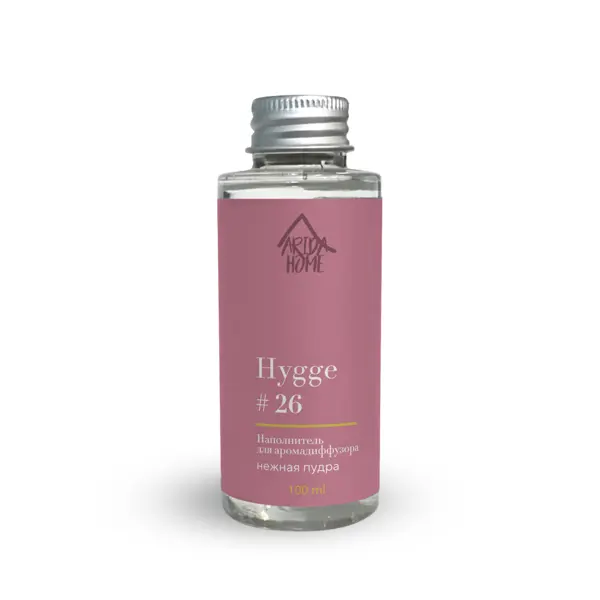 Наполнитель для ароматического диффузора Arida Home Hygge #26 Нежная пудра 100 мл