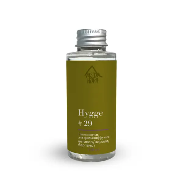 Наполнитель для ароматического диффузора Arida Home Hygge #29 Ветивер/Нероли/Бергамот 100 мл