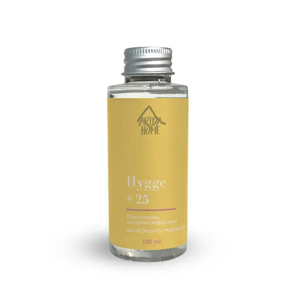 Наполнитель для ароматического диффузора Arida Home Hygge #25 Дыня/Манго/Маракуйя 100 мл