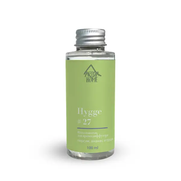 Наполнитель для ароматического диффузора Arida Home Hygge #27 Персик/Ананас/Груша 100 мл