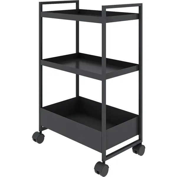 Напольный шкаф Вельга KONSENSA 50x79x30 см цвет черный