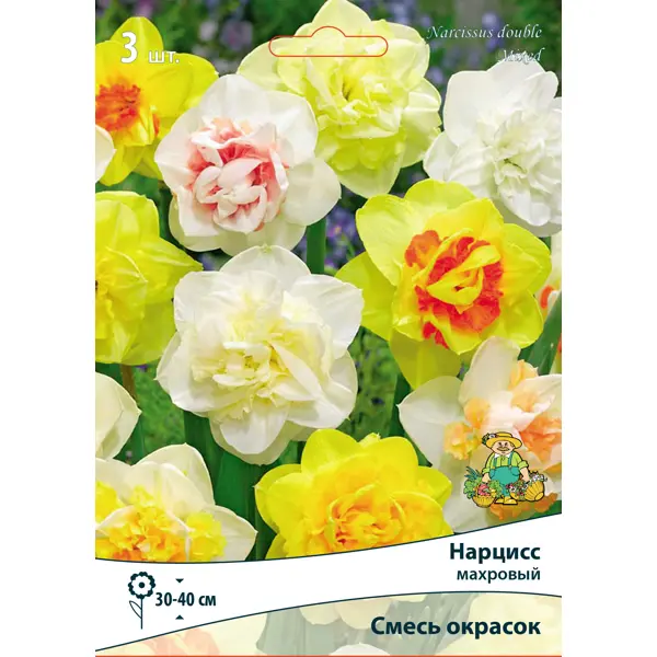 Нарцисс махровый микс, 3 шт.