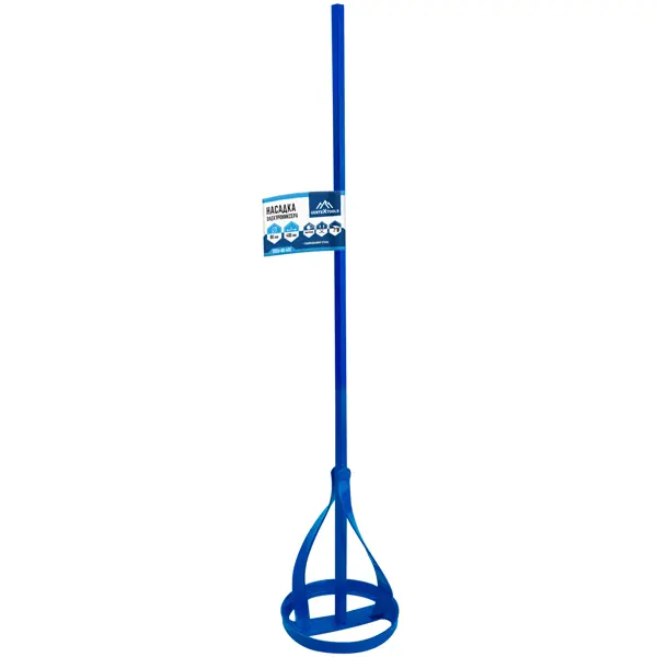 Насадка-миксер для краски Vertextools 0029-80-400 HEX 80x400 мм, сталь