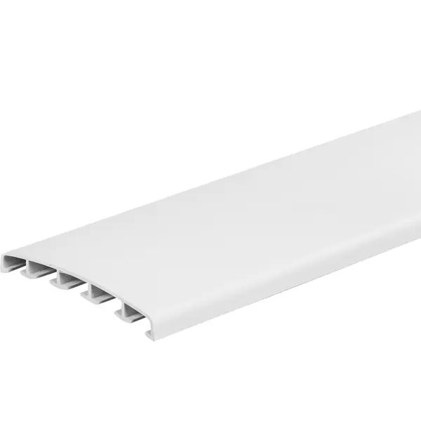 Нащельник на клипсах 95x10x1500 мм белый