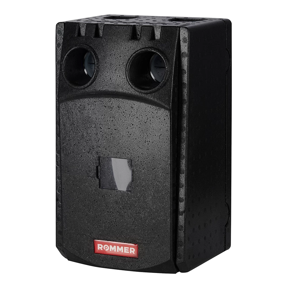 Насосная группа Rommer 1 ВР(г) х 1 1/2 НР(ш) с прямым контуром без насоса (RDG-1001-002501)