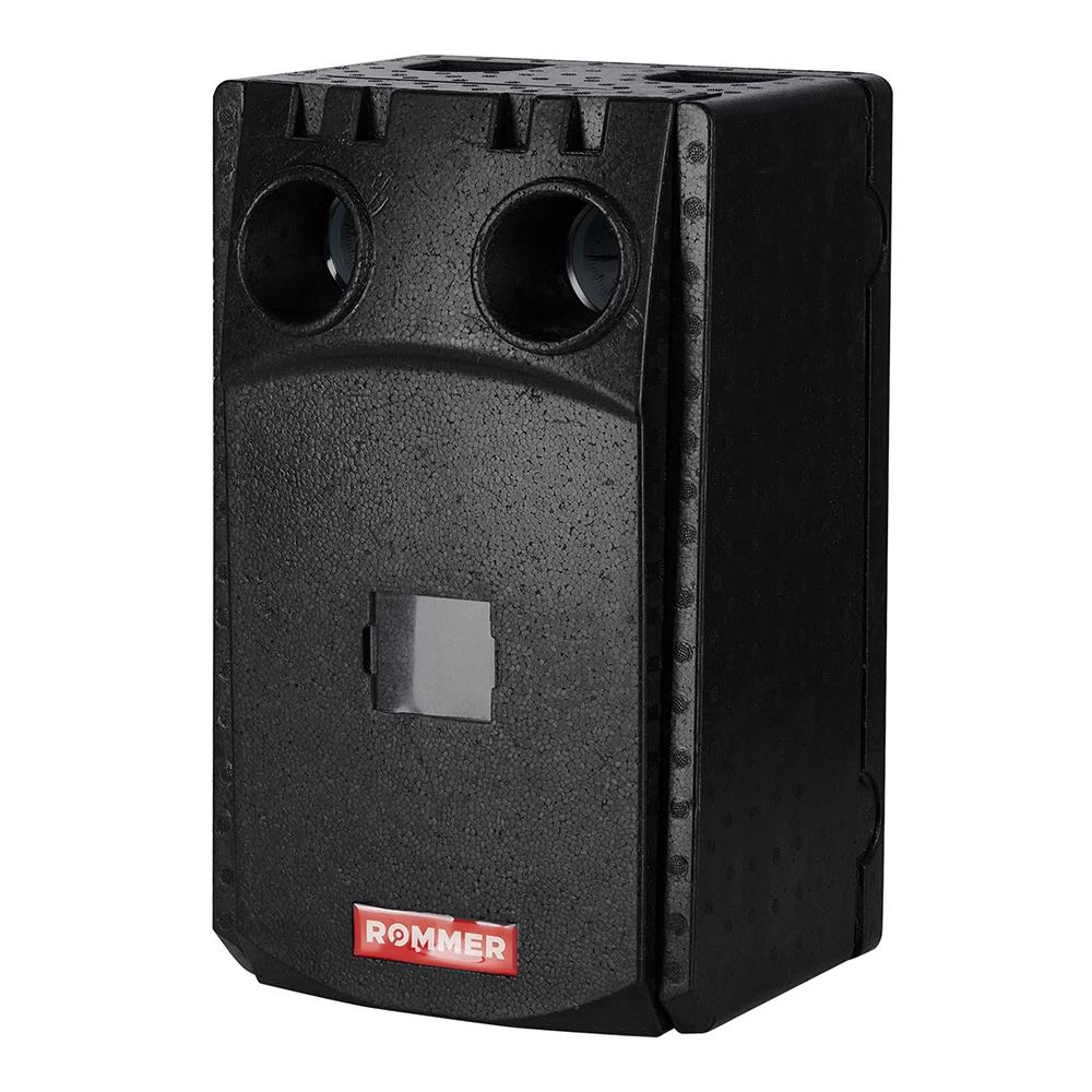 Насосная группа Rommer 35-60С 1 ВР(г) х 1 1/2 НР(ш) с термостатическим смесительным клапаном без насоса (RDG-1002-012501)