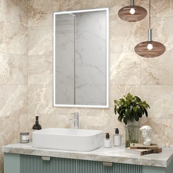 Настенная плитка Alma Ceramica Opera 47 30x60 см 1.98 м² матовая цвет бежевый