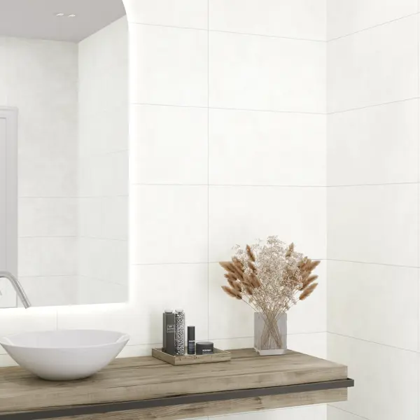 Настенная плитка Alma Ceramica Serenity 07 30x60 см 1.98 м² матовая цвет серый