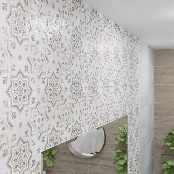 Настенная плитка Axima Кама Узор 30x60 см 1.62 м² матовая цвет разноцветный