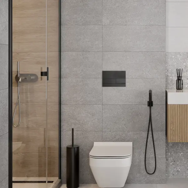 Настенная плитка Gracia Ceramica Браво 03 25x60 см 1.2 м² цвет серый