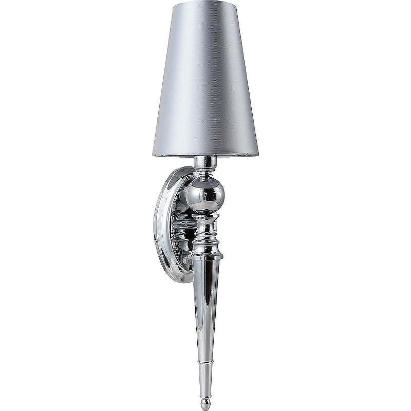 Настенный светильник Crystal Lux Per AP1 Chrome Silver цвет плафона/подвески Серебро, цвет арматуры Хром