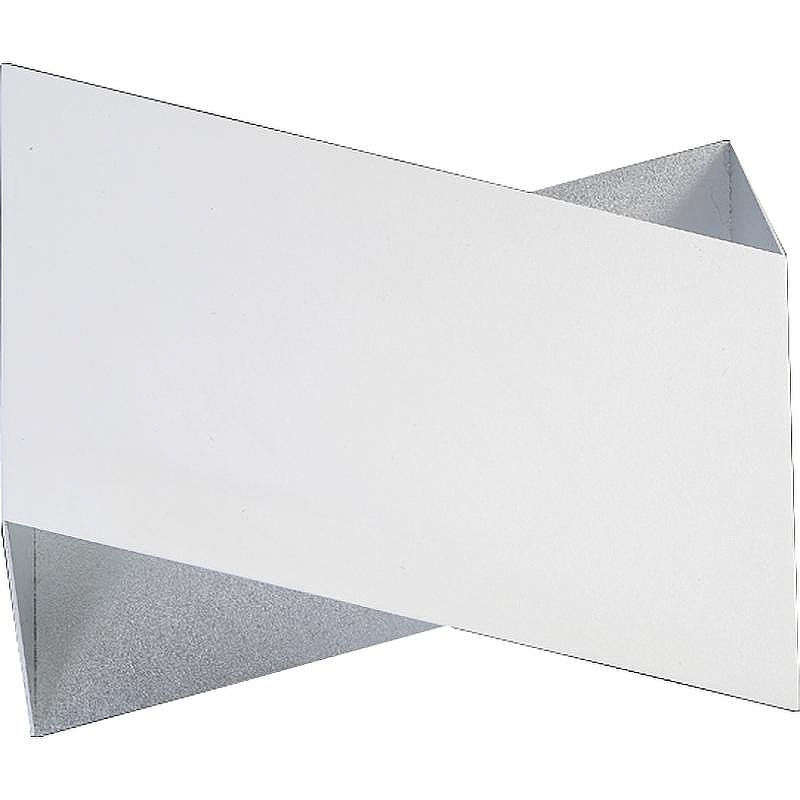Настенный светильник Crystal Lux CLT 012 WH-SL V-2 цвет плафона/подвески Хром, Белый, цвет арматуры Хром, Белый