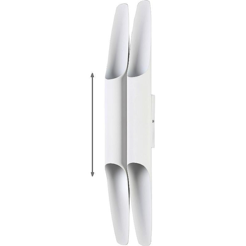 Настенный светильник Crystal Lux CLT 332W4-V2 WH-WH цвет плафона/подвески Белый, цвет арматуры Белый