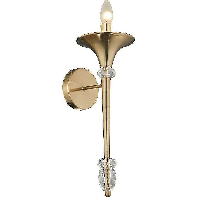 Настенный светильник Crystal Lux Miracle AP1 Bronze цвет Бронза