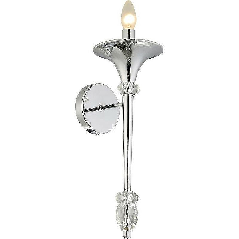 Настенный светильник Crystal Lux Miracle AP1 Chrome цвет Хром