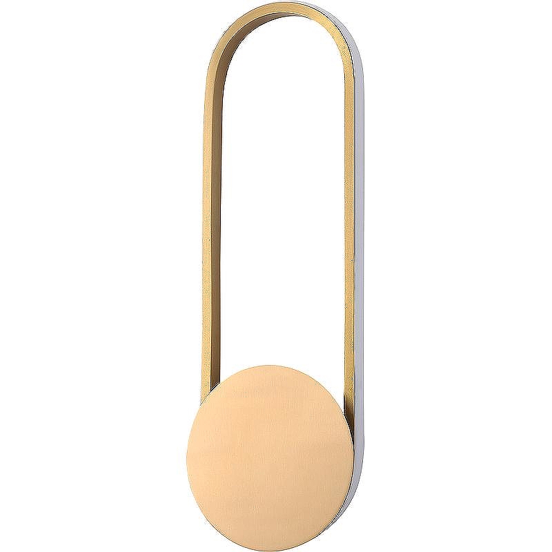 Настенный светильник Crystal Lux Nina AP18W LED Brass цвет плафона/подвески Латунь, цвет арматуры Латунь