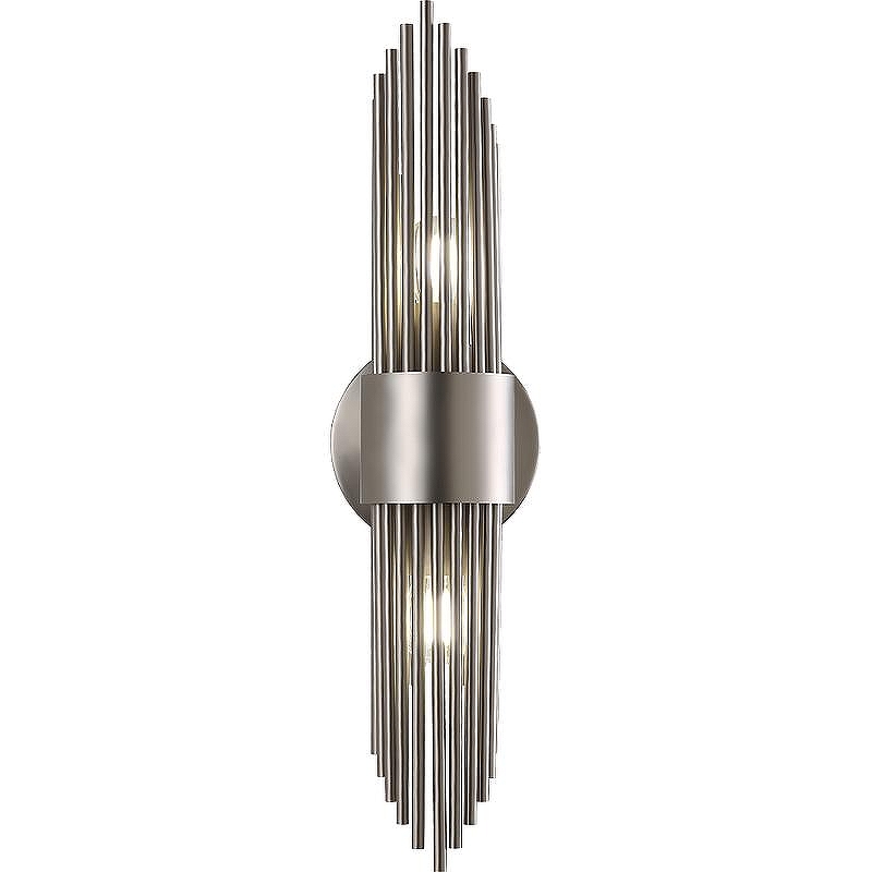 Настенный светильник Crystal Lux Rudolfo AP2 Nickel цвет плафона/подвески Никель, цвет арматуры Никель