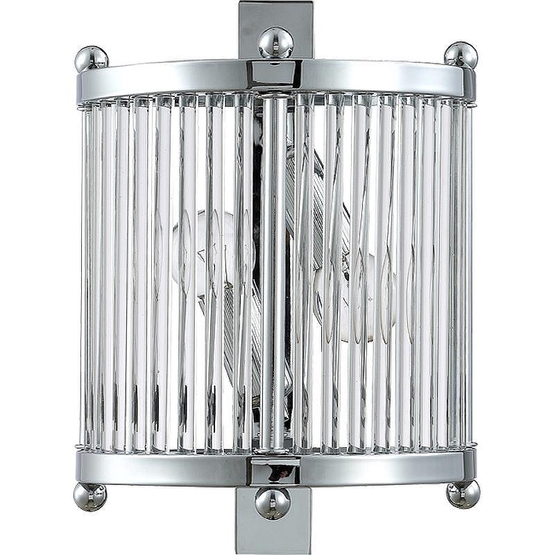 Настенный светильник Crystal Lux Tadeo AP2 Chrome Transparente цвет плафона/подвески Хром, Прозрачный, цвет арматуры Хром