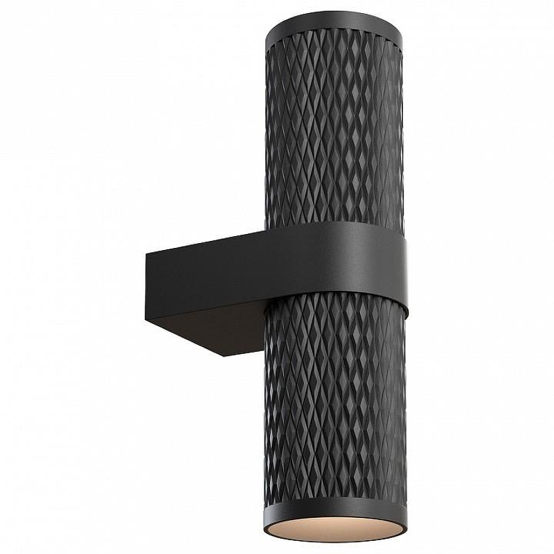 Настенный светильник Maytoni Ceiling Wall Focus Design C069WL-02B цвет плафона/подвески Черный, цвет арматуры Черный