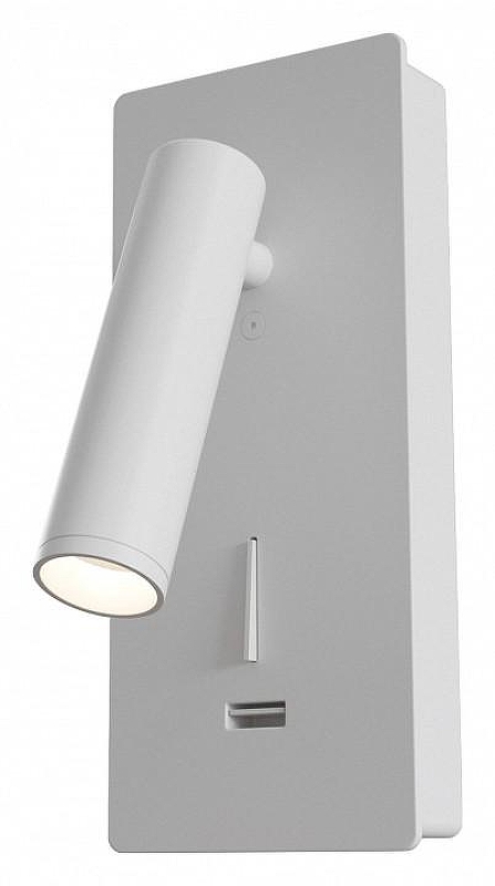 Настенный светильник Maytoni Ceiling Wall Mirax Led C041WL-L3W3K цвет плафона/подвески Белый, цвет арматуры Золото, Черный