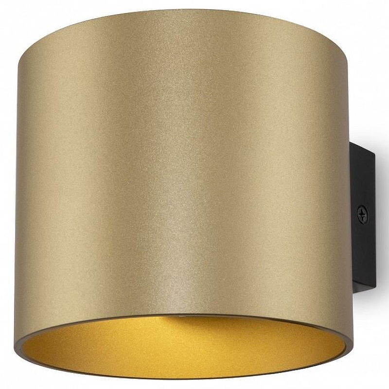 Настенный светильник Maytoni Ceiling Wall Rond C066WL-01MG цвет плафона/подвески Золото, цвет арматуры Черный