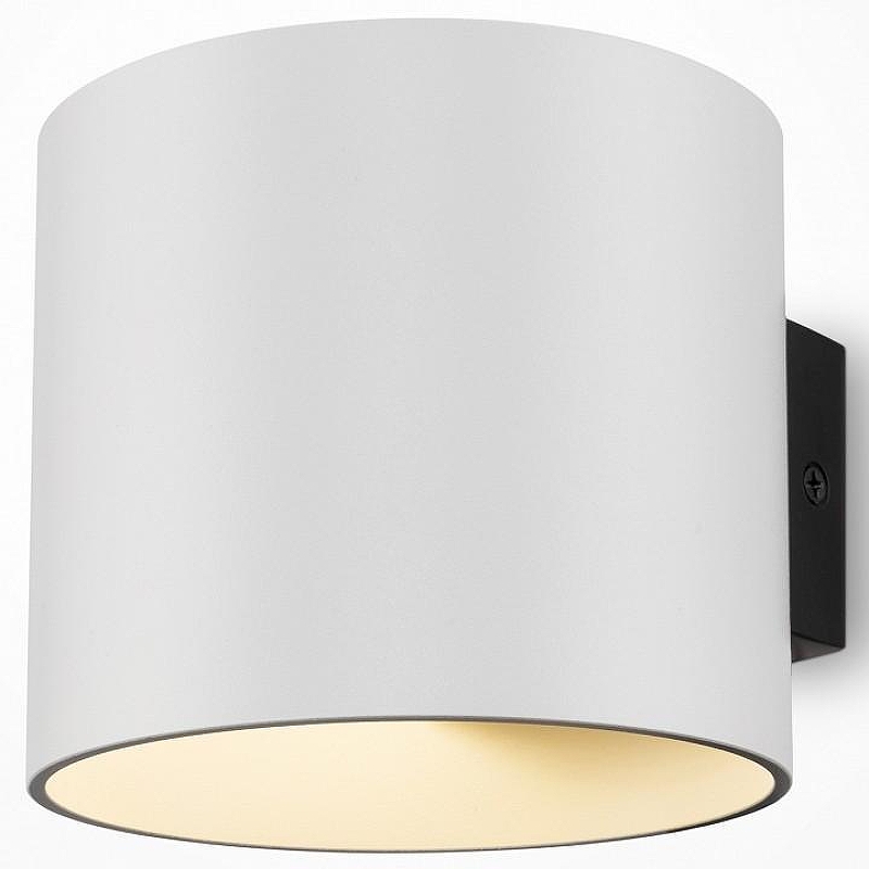 Настенный светильник Maytoni Ceiling Wall Rond C066WL-01W цвет плафона/подвески Белый, цвет арматуры Золото, Черный